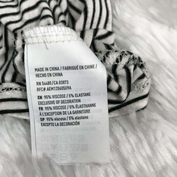 America Eagle Soft And Sexy Striped Embroidered Tank Top - Picture 7 of 8